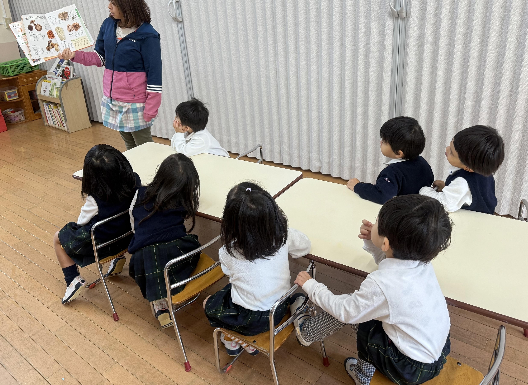 【年少組】旬の食材で…クッキング〜！