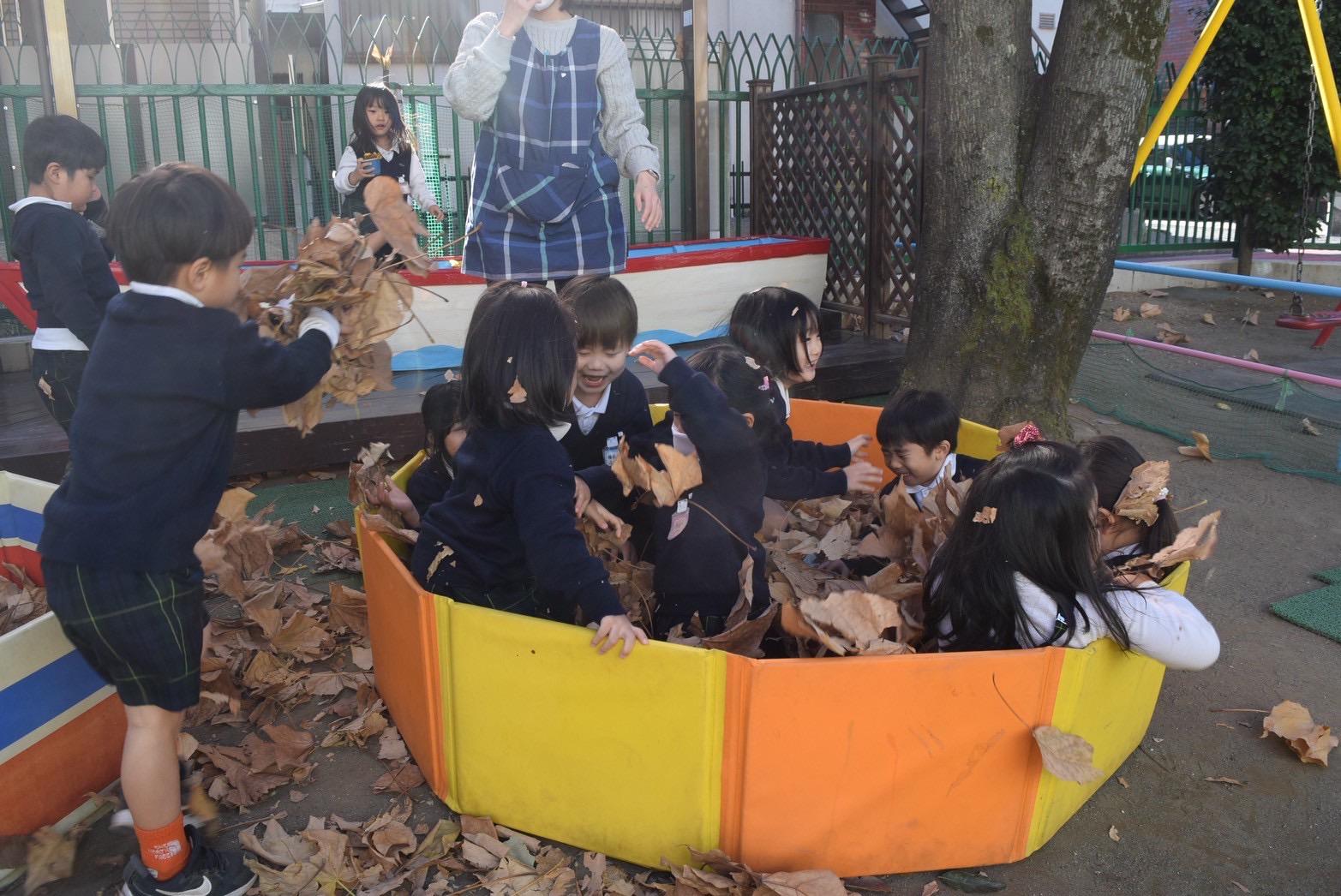 【年少組】秋の自然あそび🍁