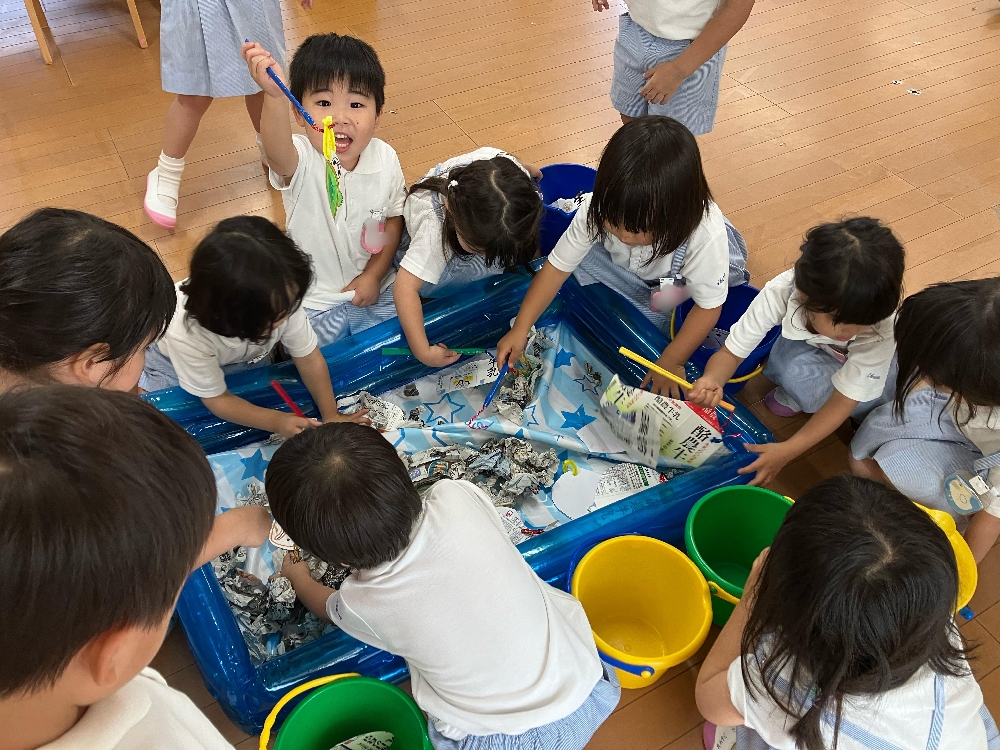 暑い日には…室内あそびを楽しみましょう♪